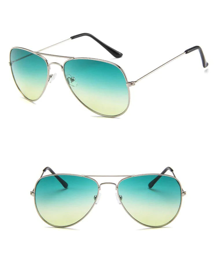 Amazon.com: Ray Ban Aviator RB3025 001/3F Gold/ Light Blue Gradient 58mm  Sunglasses : Clothing, Shoes & Jewelry