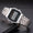 Classic Stainless Steel Square Digital Watch For Men And Women-FunkyTradition - FunkyTradition