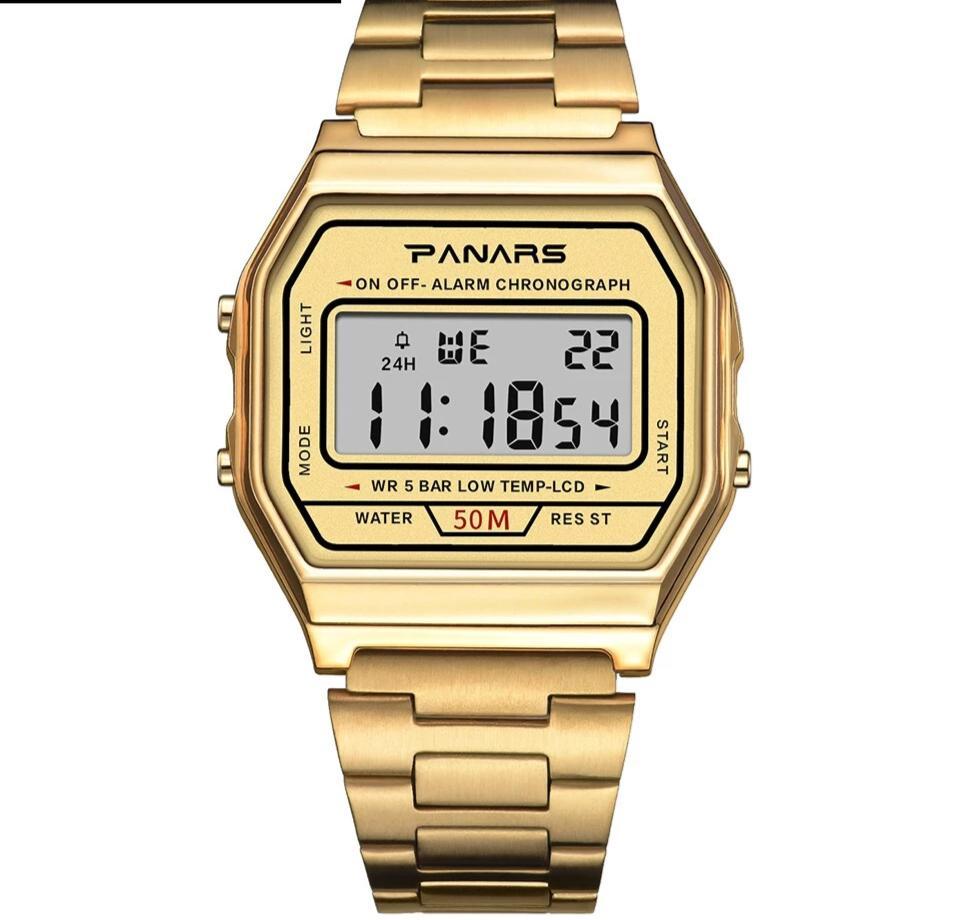 Classic Vintage Square Digital Sports watches For Men And Women-FunkyTradition - FunkyTradition