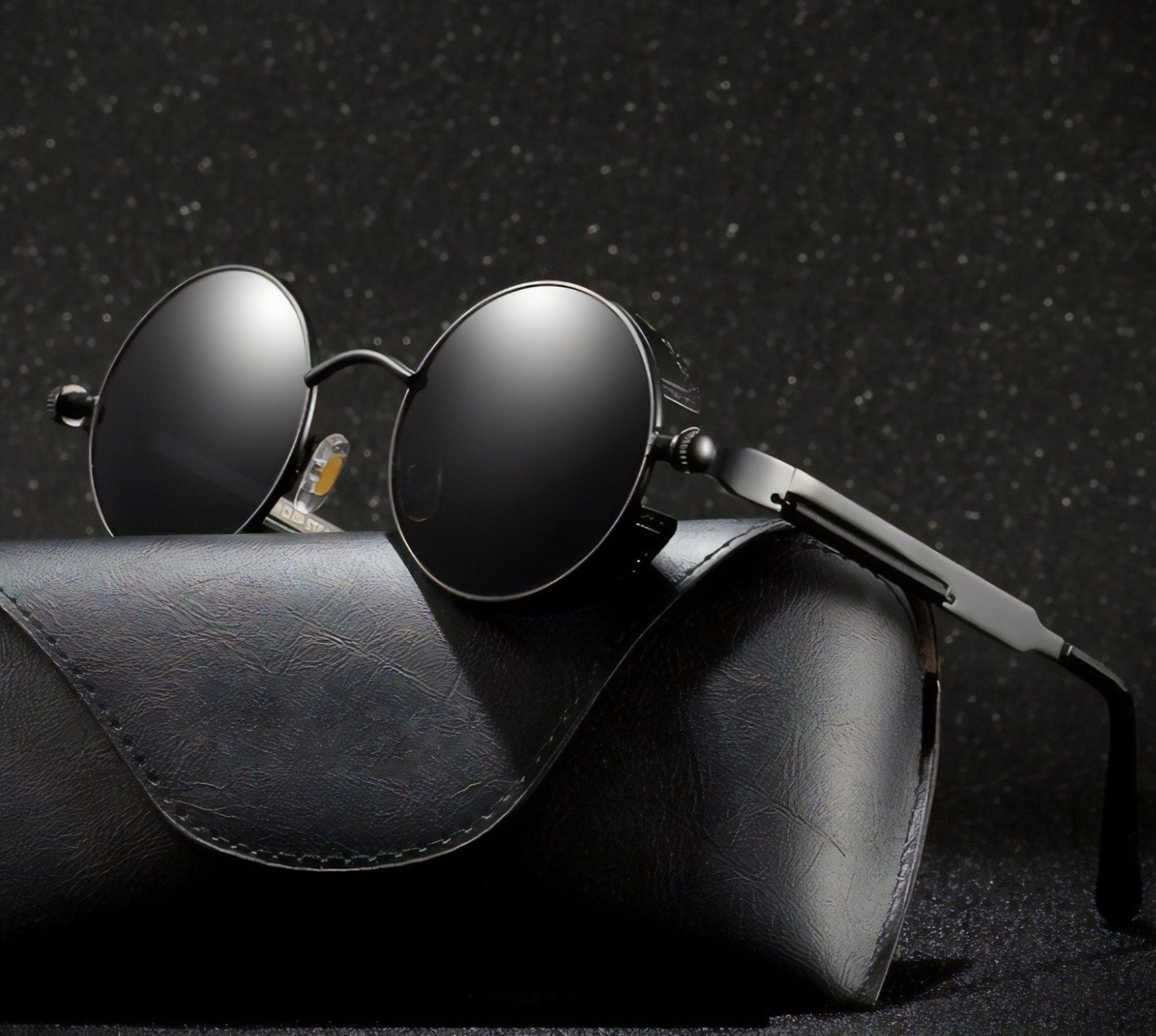 Classic Wilcox Black Eyewear For Men And Women-FunkyTradition - FunkyTradition