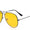 Classic Yellow Candy Aviator Sunglasses For Men And Women-FunkyTradition - FunkyTradition