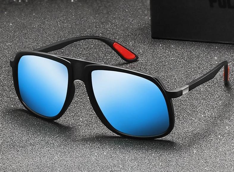 Classy Polarized Mirror Square Sunglasses For Men And Women-FunkyTradition - FunkyTradition