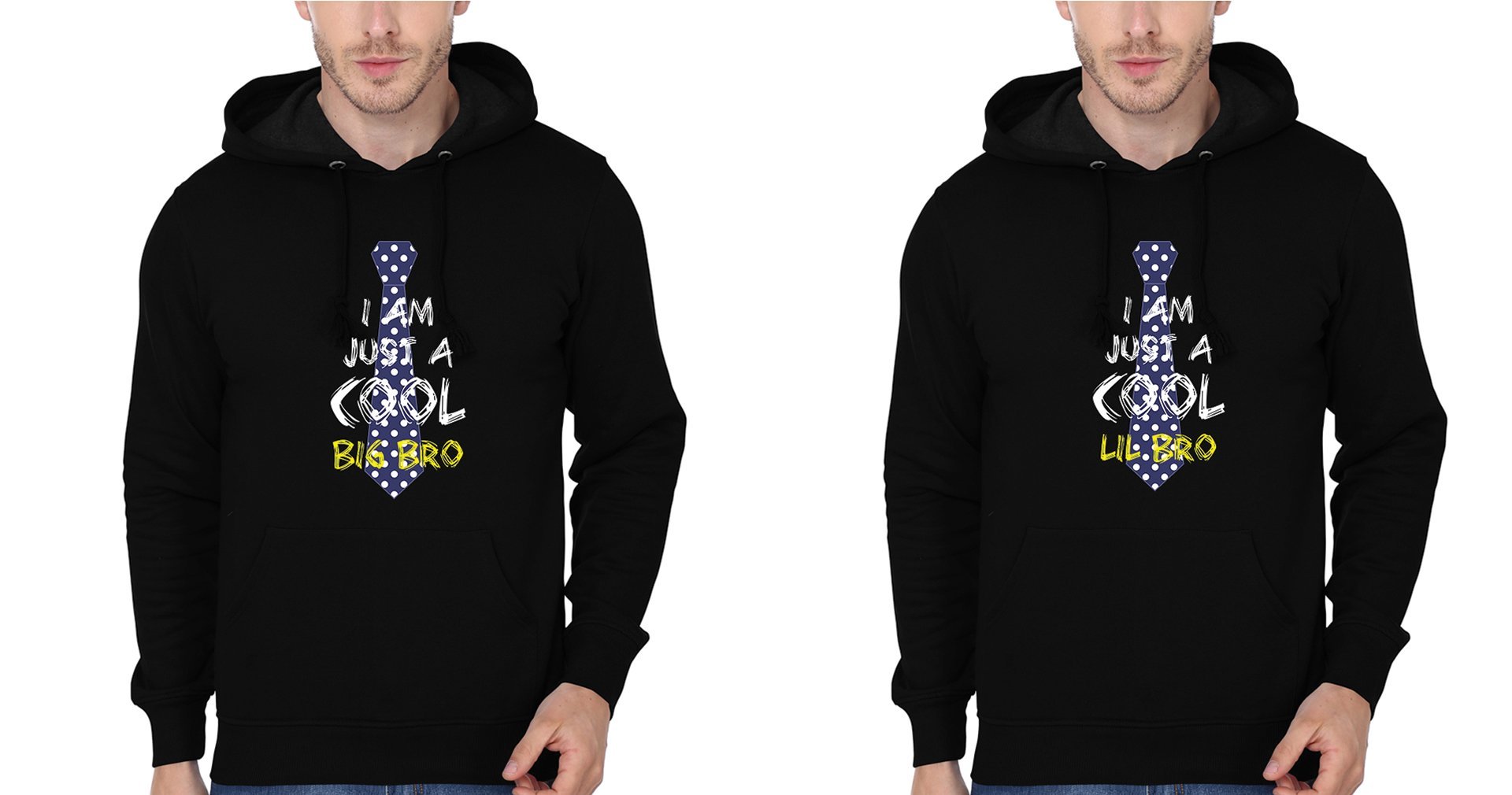 Cool Bro Brother-Brother Hoodies-FunkyTradition - FunkyTradition