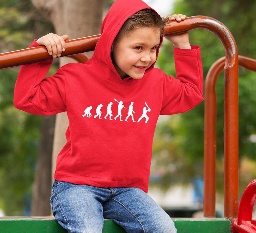 CRICKET Evolution Hoodie For Boys-FunkyTradition - FunkyTradition