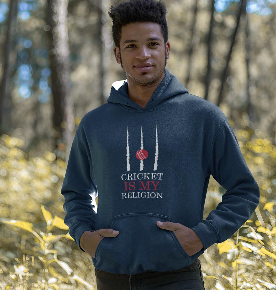 Cricket Is My Religion Hoodie For Men-FunkyTradition - FunkyTradition