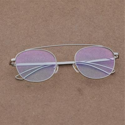 Curtis Silver Transparent Round Frame For Men And Women-FunkyTradition - FunkyTradition