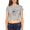 Dab Marshmello Womens Crop Top-FunkyTradition - FunkyTradition