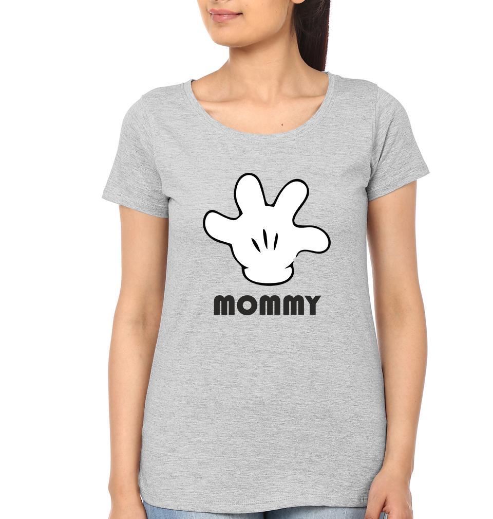 Daddy Mommy baby Family Half Sleeves T-Shirts-FunkyTradition - FunkyTradition