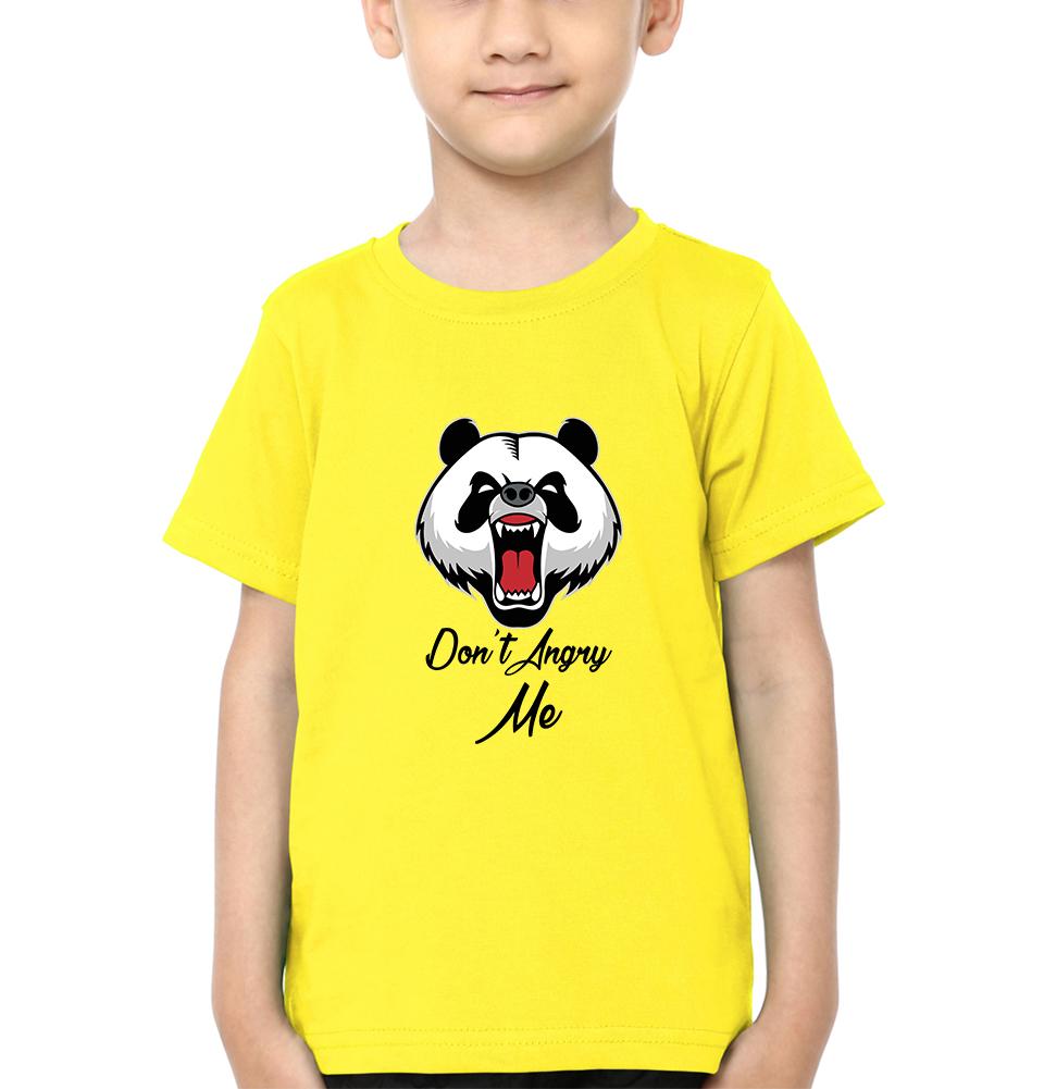 Don't Angry Me Half Sleeves T-Shirt for Boy-FunkyTradition - FunkyTradition