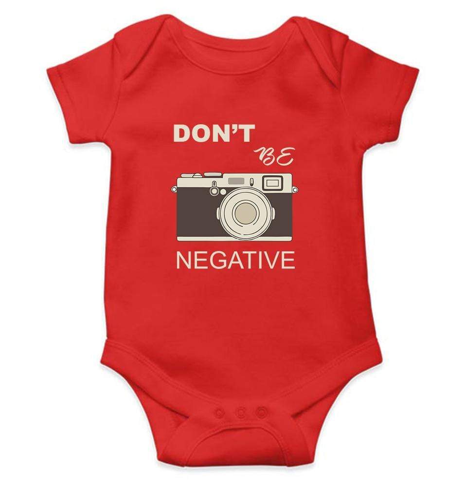 Dont be negative Rompers for Baby Girl- FunkyTradition - FunkyTradition