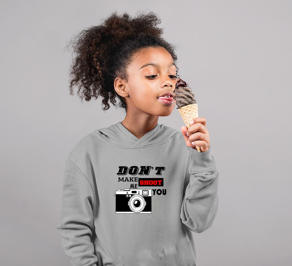 don't make me shoot u Hoodie For Girls -FunkyTradition - FunkyTradition