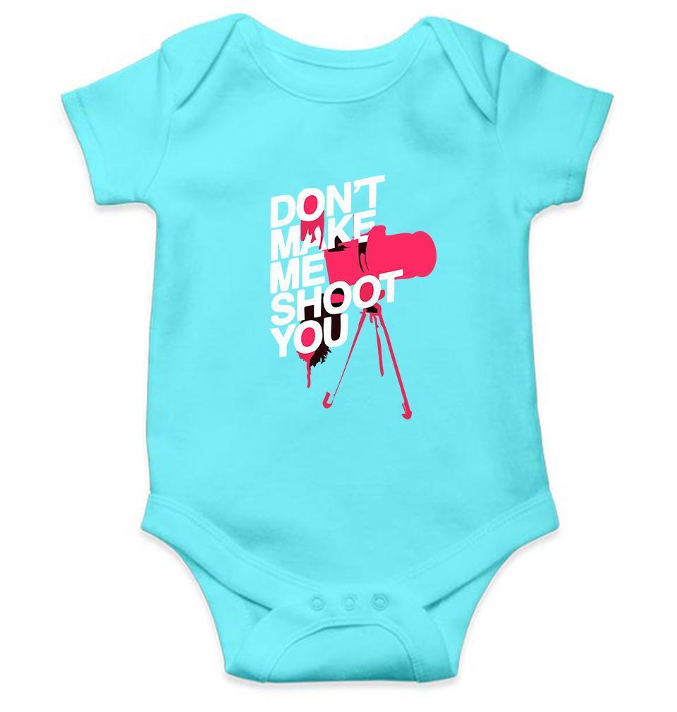 Dont Make Me Shoot U Rompers for Baby Girl- FunkyTradition - FunkyTradition