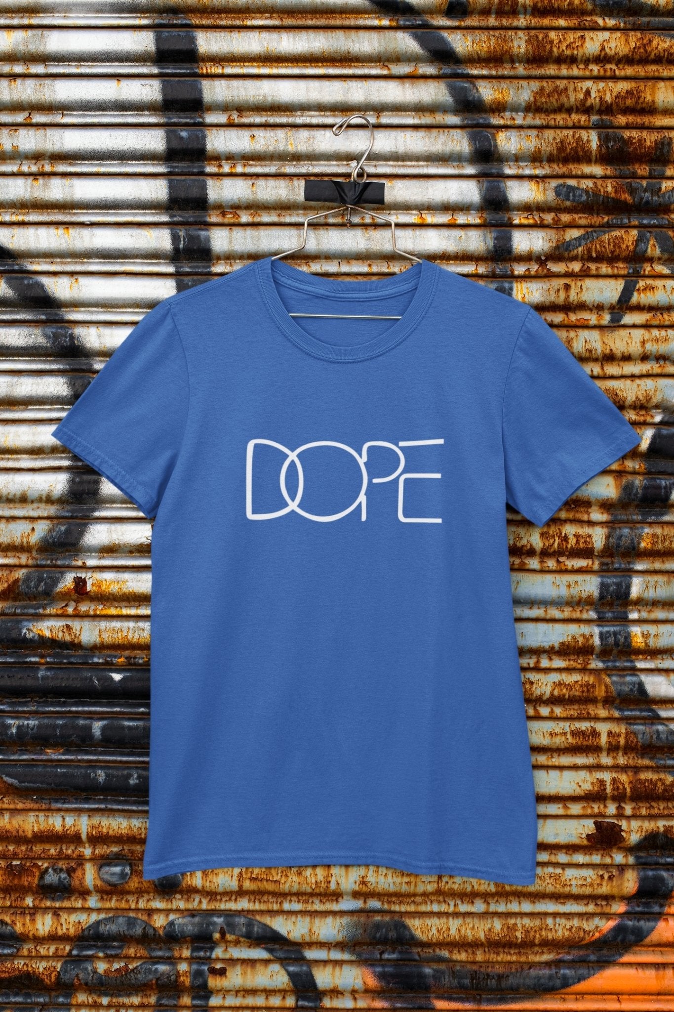 Dope Typography Mens Half Sleeves T-shirt- FunkyTradition - Funky Tees Club