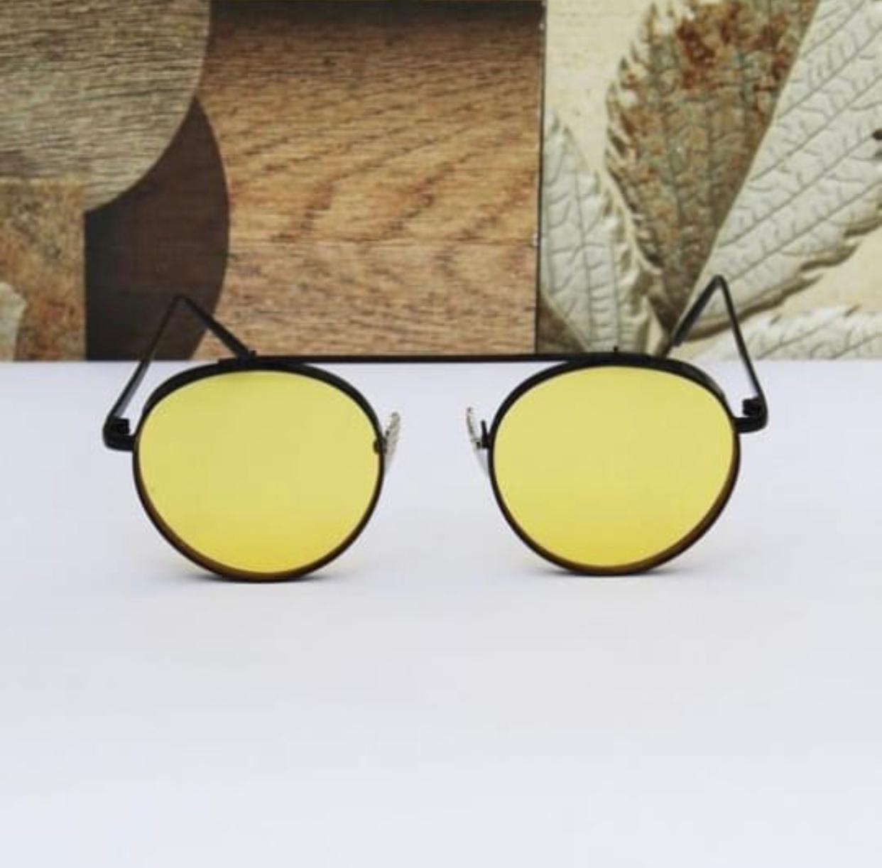 Stylish Allu Arjun Round Sunglasses For Men And Women-FunkyTradition
