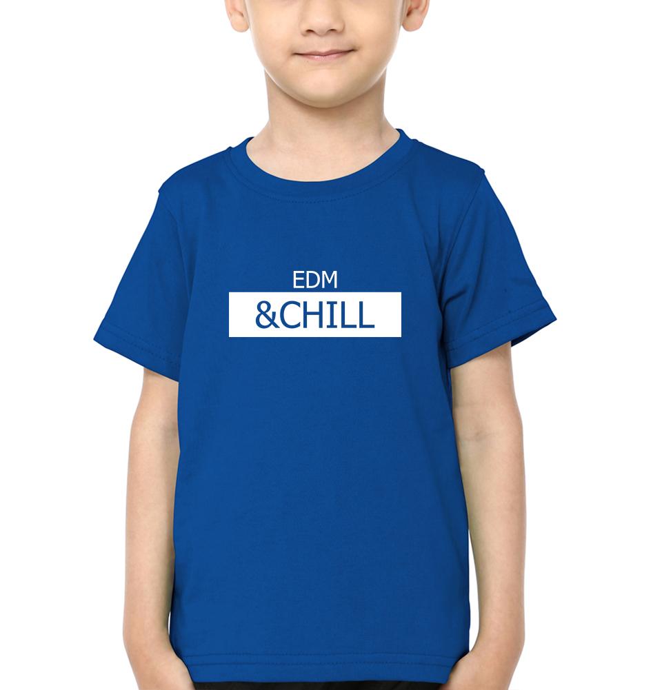 EDM & CHILL Half Sleeves T-Shirt for Boy-FunkyTradition - FunkyTradition