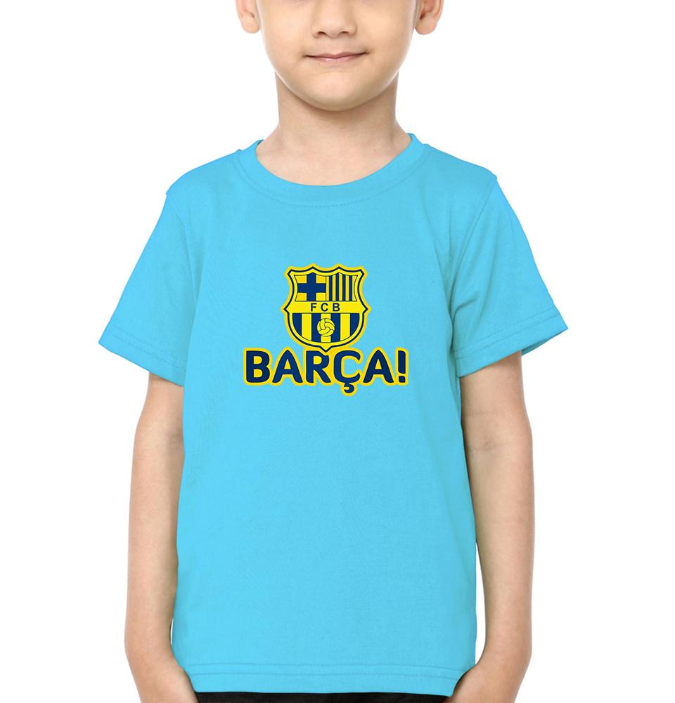 FCB Half Sleeves T-Shirt for Boy-FunkyTradition - FunkyTradition