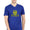 FCB V-Neck Half Sleeves T-shirt For Men-FunkyTradition - FunkyTradition