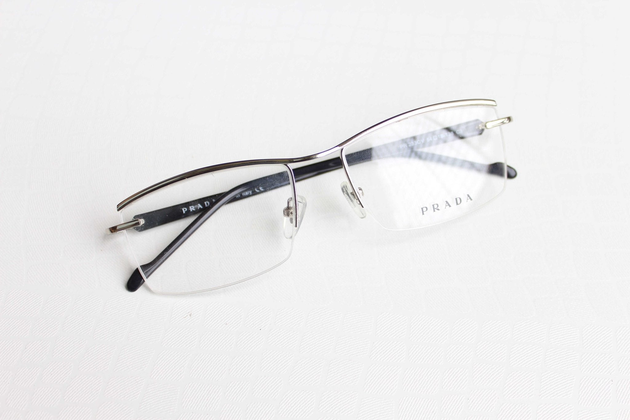 FunkyTradition Black Attractive Half Rim Spectacle Eye Frames - FunkyTradition