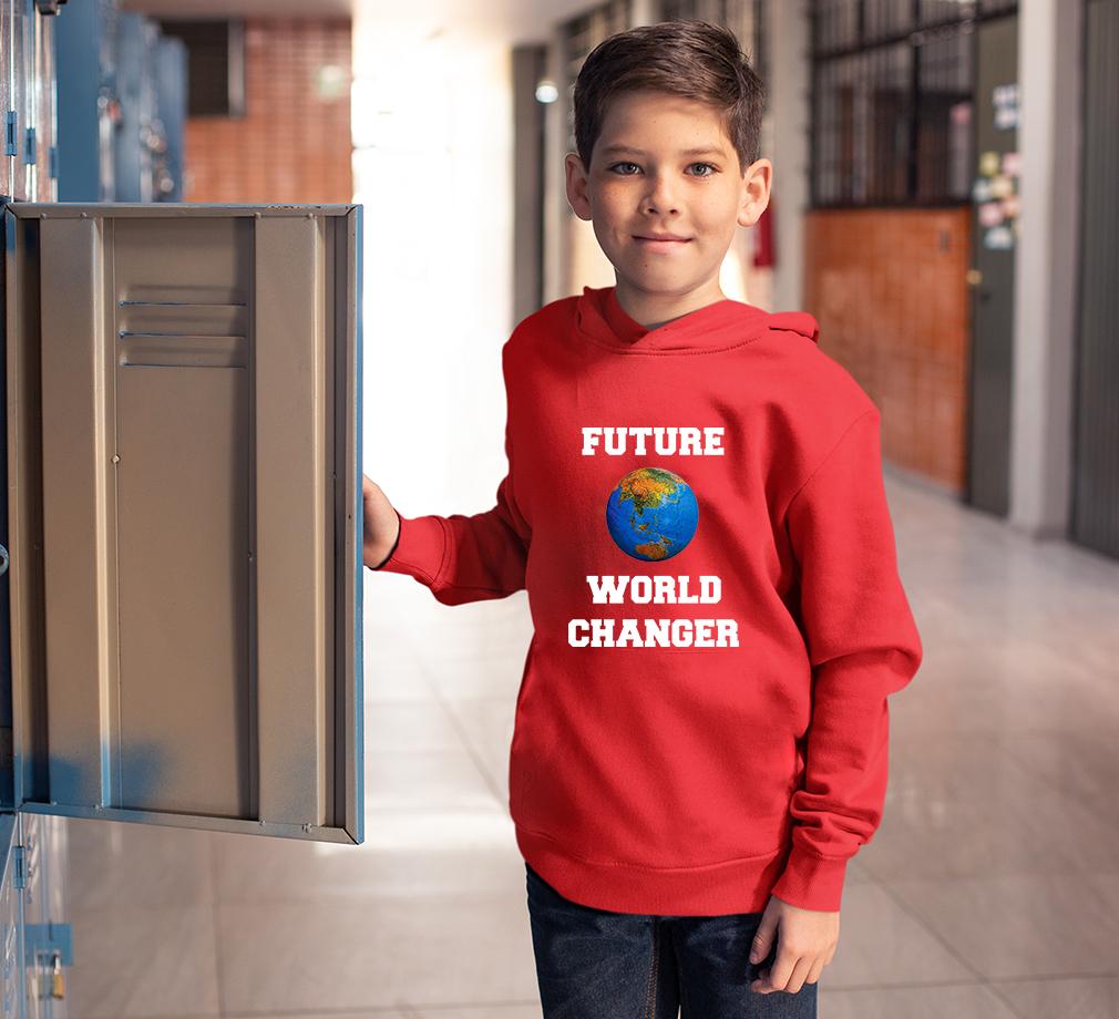 Future World Changer Hoodie For Boys-FunkyTradition - FunkyTradition