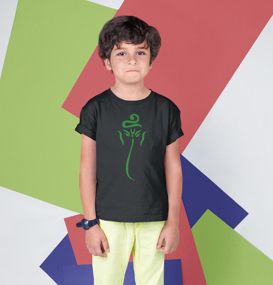 Ganesh JI Half Sleeves T-Shirt for Boy-FunkyTradition - FunkyTradition