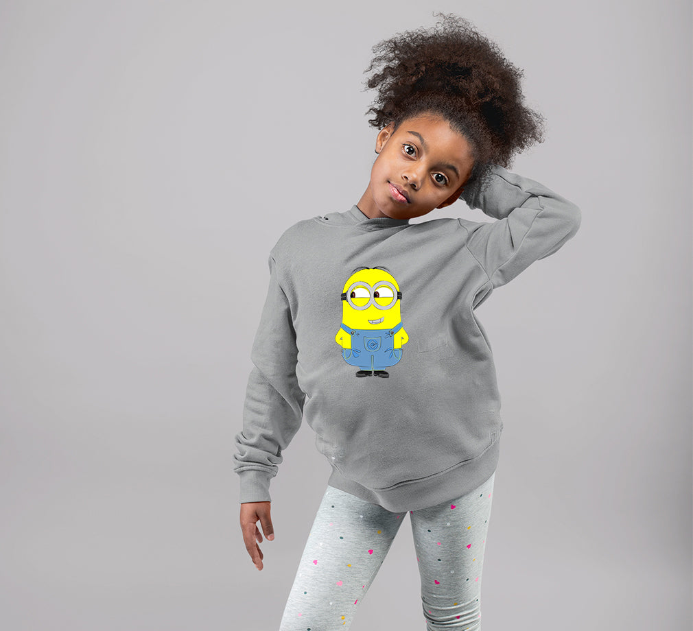 Minion Naughty Hoodie For Girls -FunkyTradition