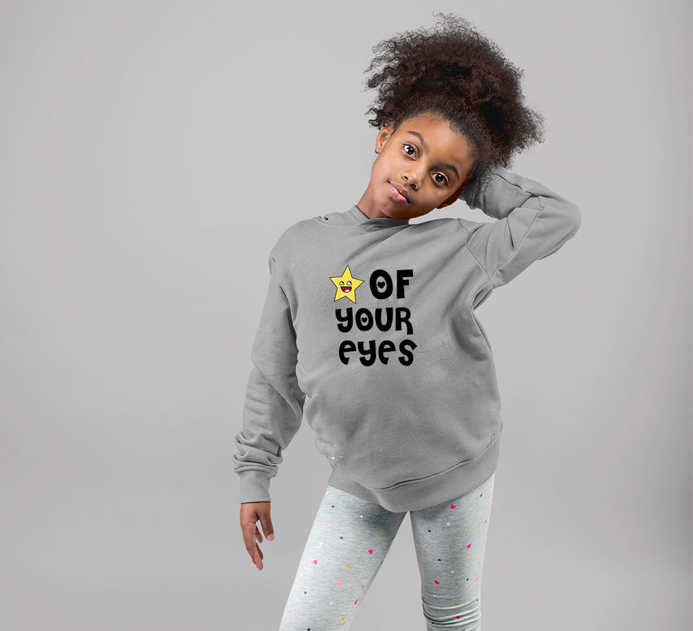 Star Of Your Eye Hoodie For Girls -FunkyTradition
