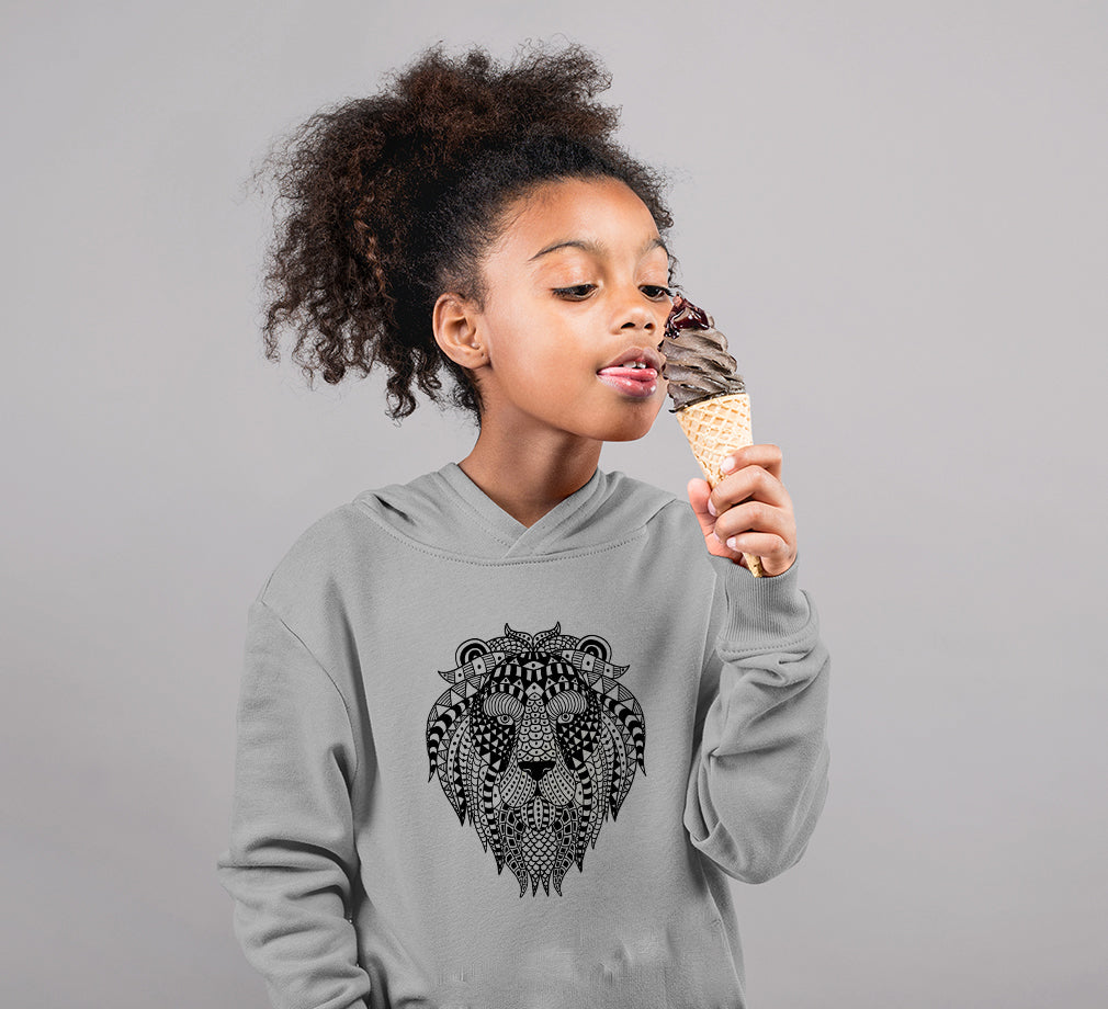 LION Hoodie For Girls -FunkyTradition