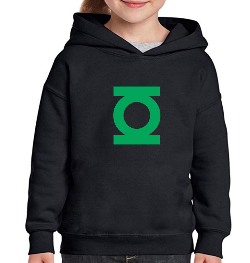 Green Lantern Hoodie For Girls -FunkyTradition - FunkyTradition
