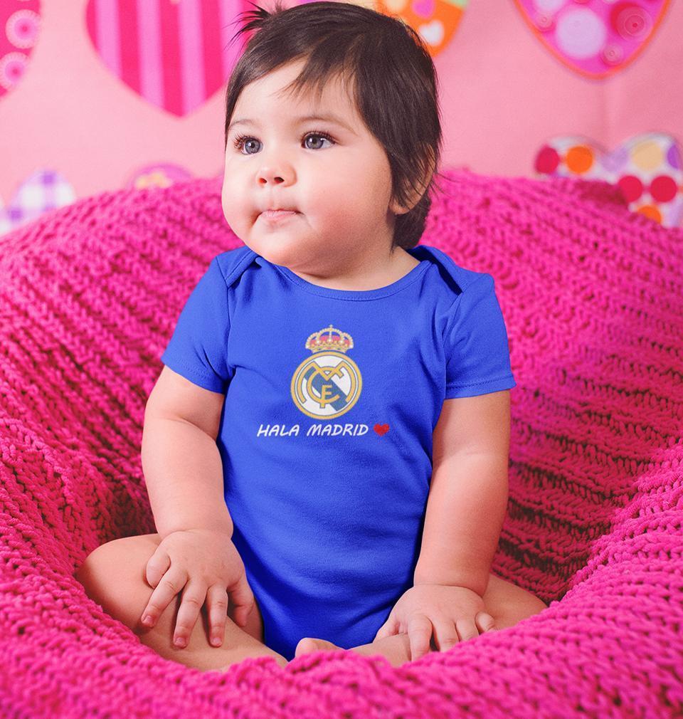 Hala Madrid Rompers for Baby Girl- FunkyTradition - FunkyTradition