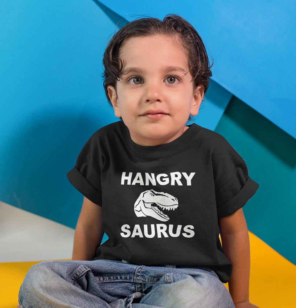 Hangry Sauras Half Sleeves T-Shirt for Boy-FunkyTradition - FunkyTradition
