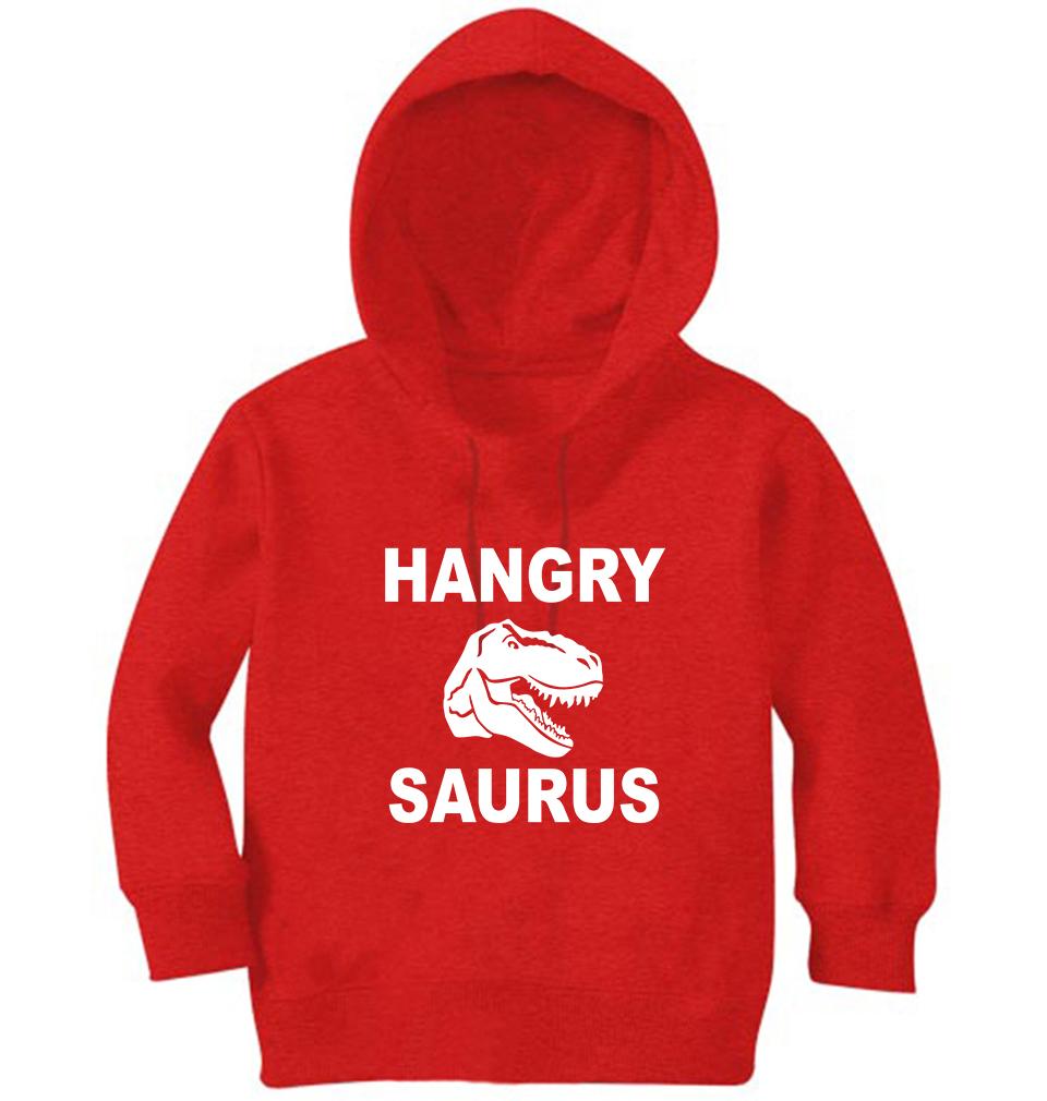 Hangry Sauras Hoodie For Boys-FunkyTradition - FunkyTradition