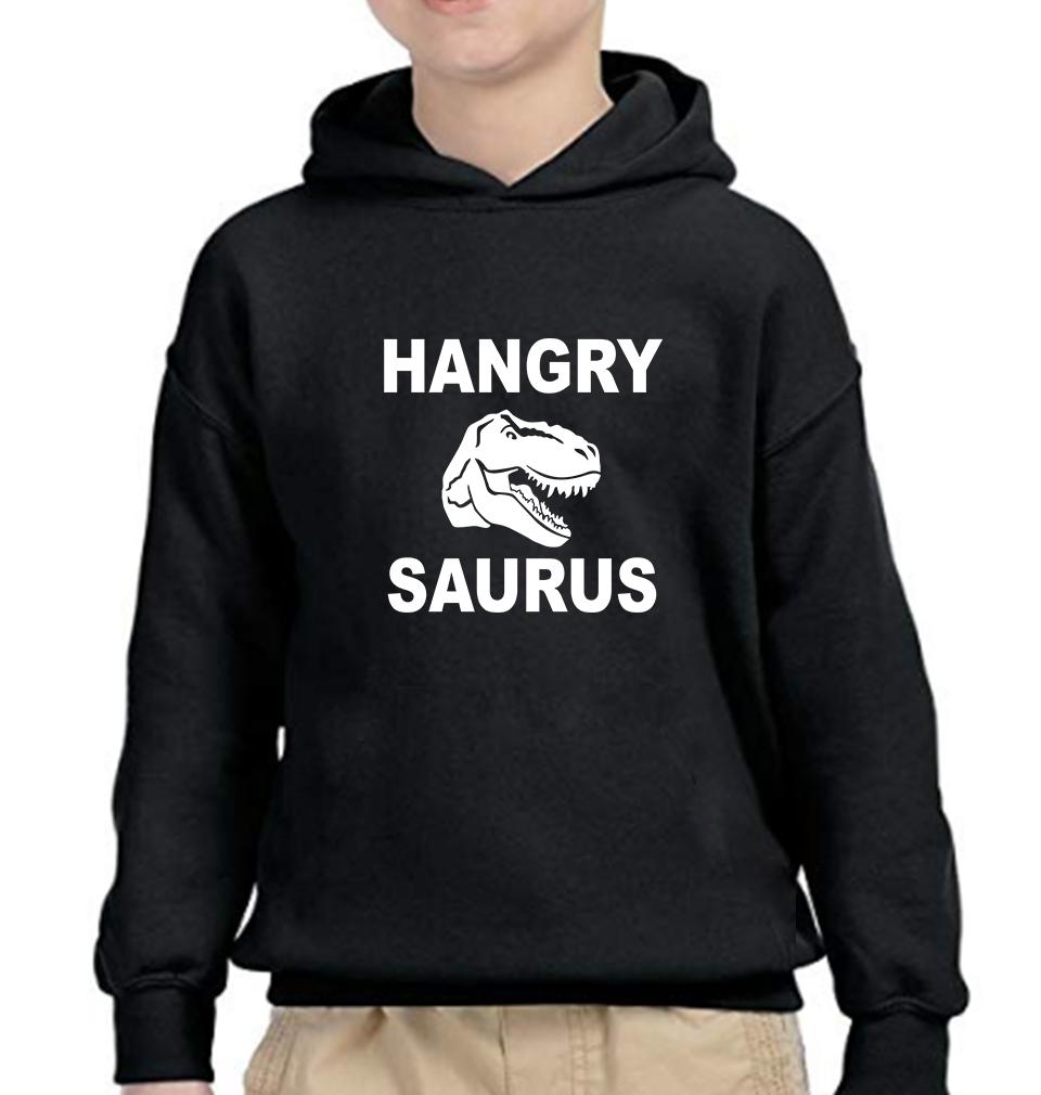 Hangry Sauras Hoodie For Boys-FunkyTradition - FunkyTradition
