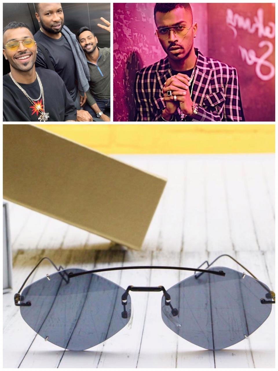 Hardik Pandya Cat Eye Candy Sunglasses For Men And Women-FunkyTradition - FunkyTradition