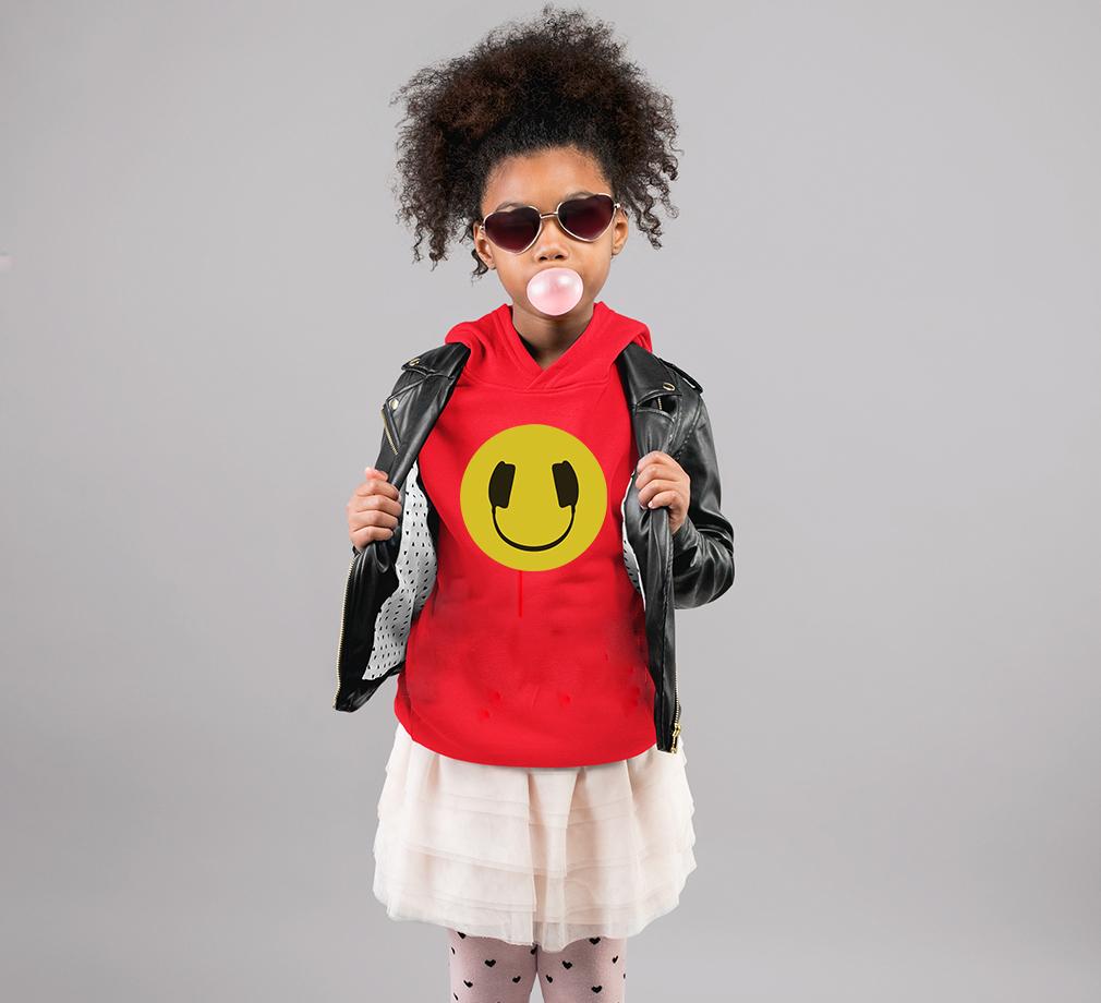 HeadPhone Eye Hoodie For Girls -FunkyTradition - FunkyTradition