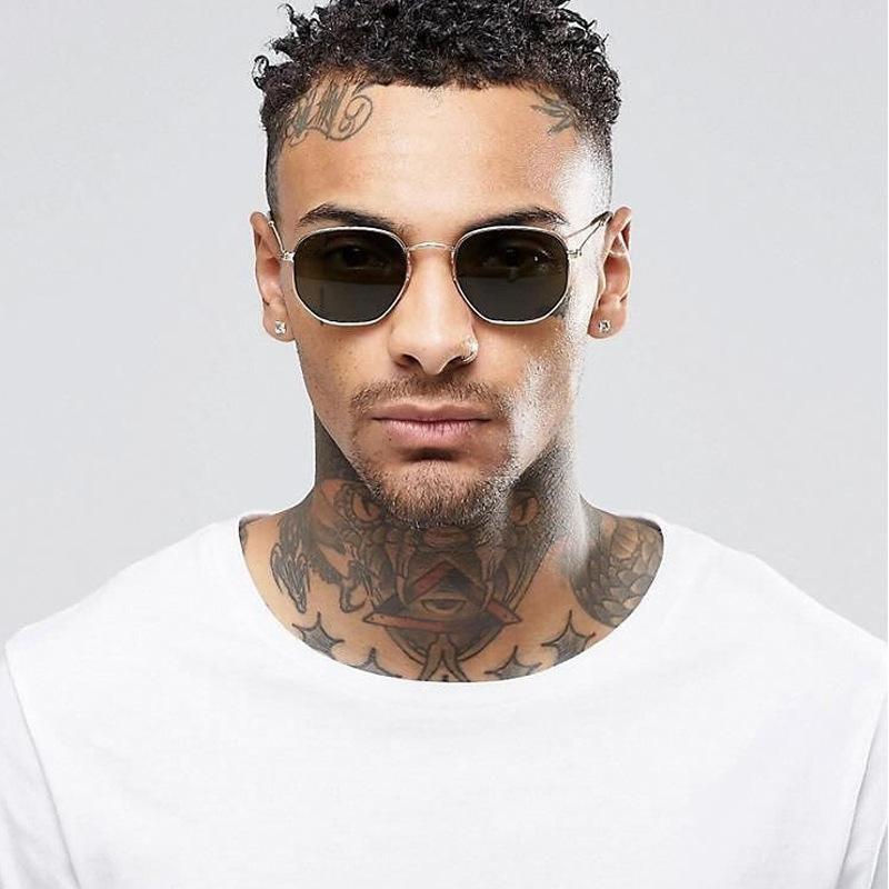 Hexagon Sunglasses For Men And Women-FunkyTradition - FunkyTradition