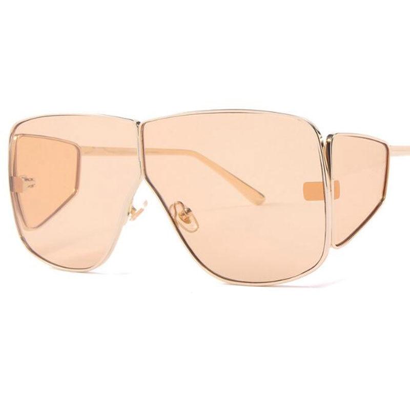 Buy Honey Singh Oversized Square Sunglasses For Men And Women-FunkyTradition Brown