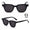 Hot Stylish Square Transparent Sunglasses For Men And Women-FunkyTradition - FunkyTradition