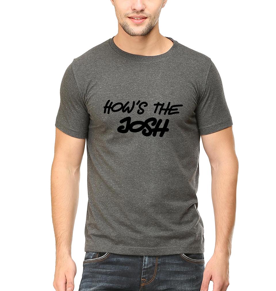 How's The Josh Half Sleeves T-Shirt For Men-FunkyTradition - FunkyTradition