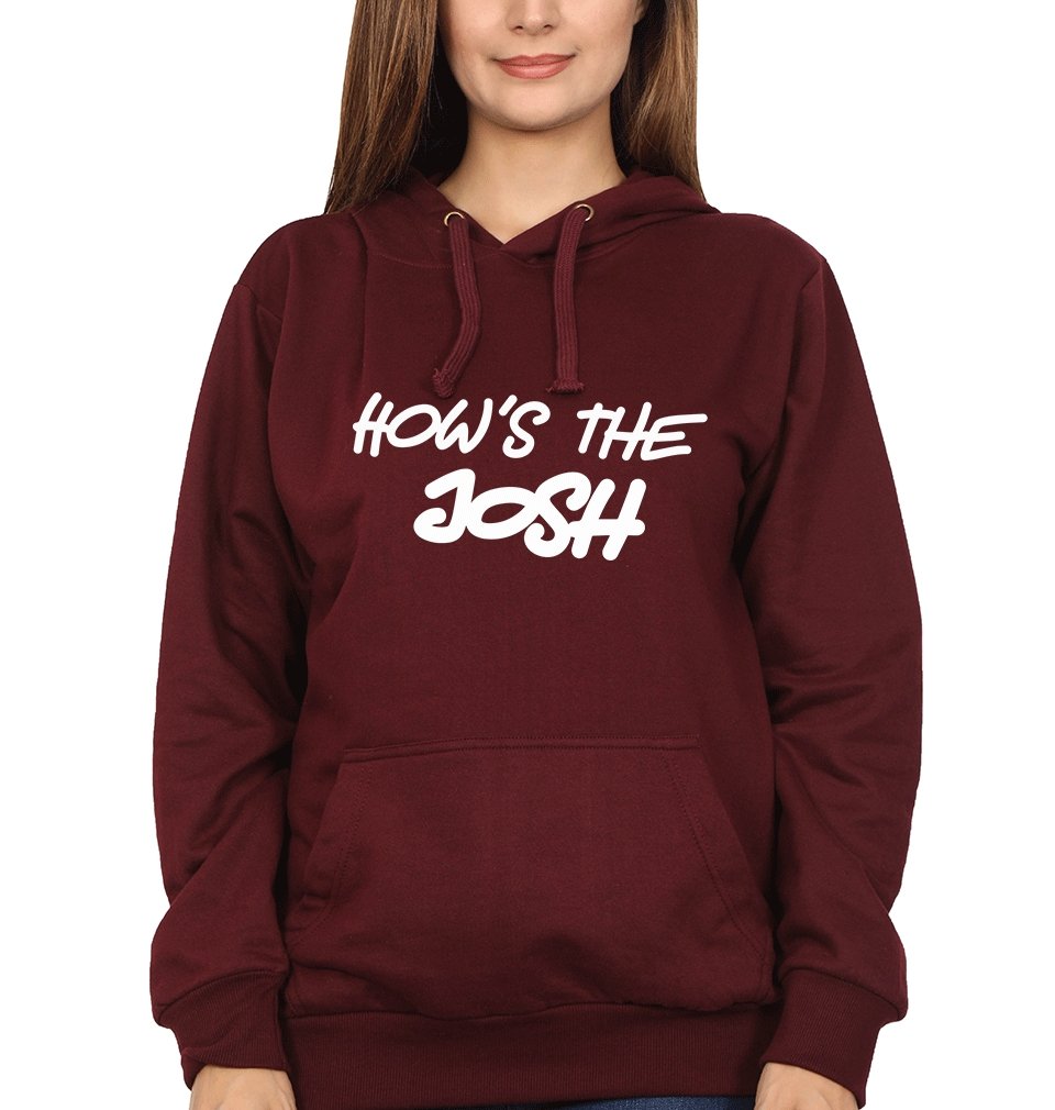 Hows The Josh Surgical Strike Hoodies for Women-FunkyTradition - FunkyTradition