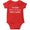 I am cute Moms Gorgeous Dads Lucky Rompers for Baby Boy- FunkyTradition - FunkyTradition