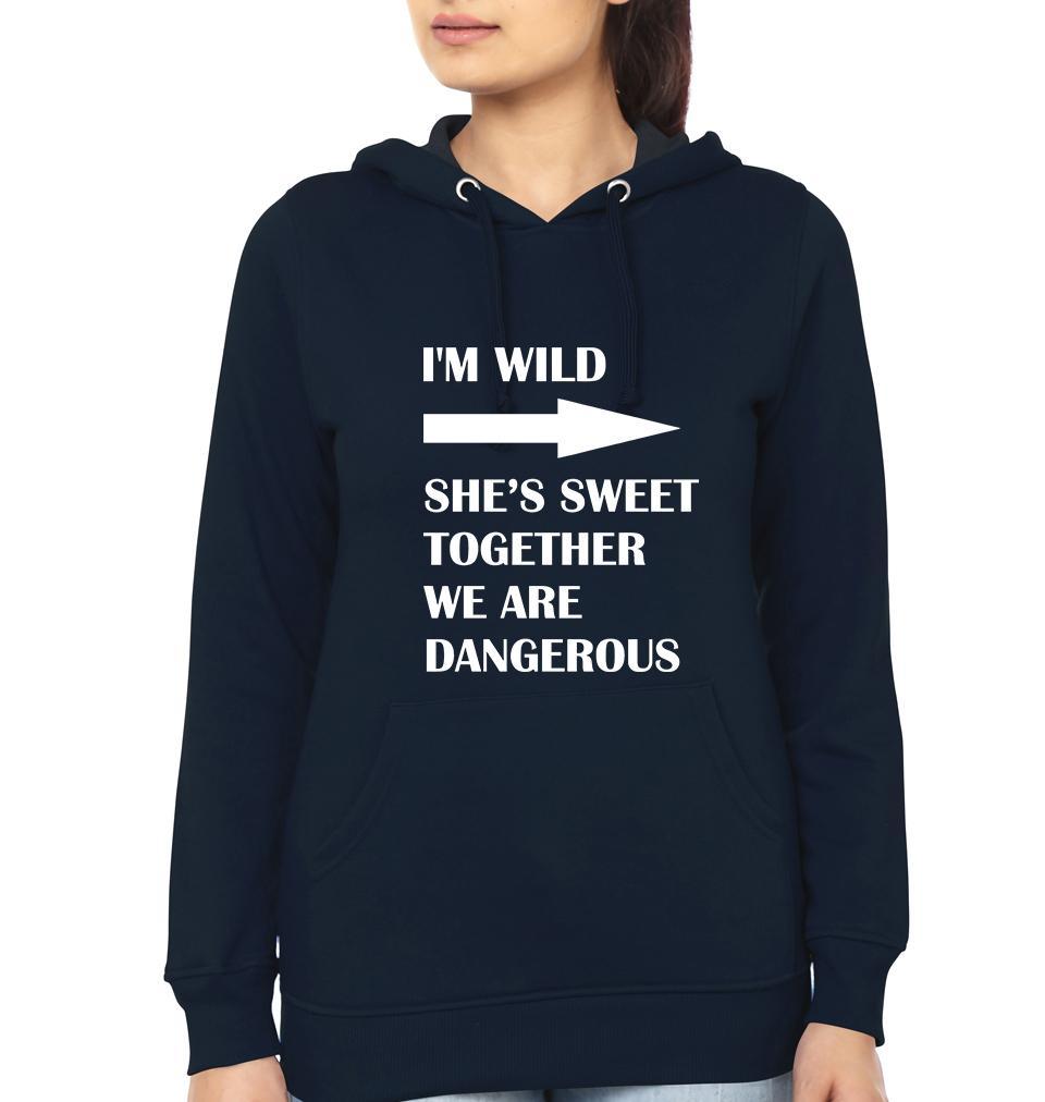 I Am Sweet I Am Wild BFF Hoodies-FunkyTradition - FunkyTradition