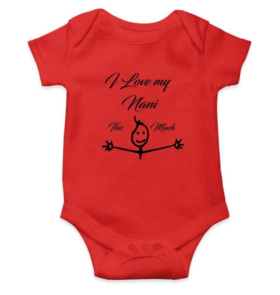 I Love my Nani Rompers for Baby Girl- FunkyTradition FunkyTradition