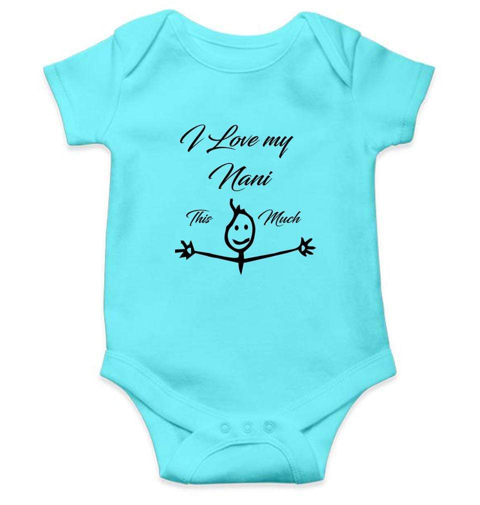 I Love my Nani Rompers for Baby Girl- FunkyTradition FunkyTradition