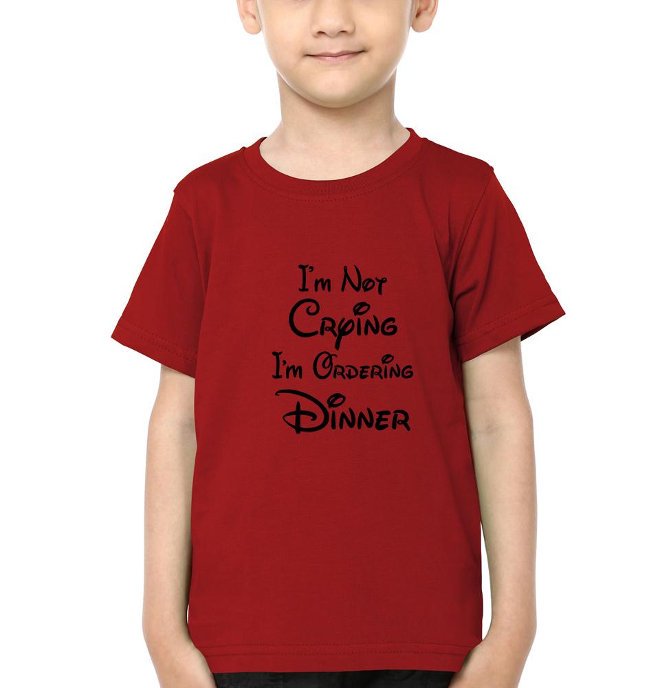 I M Not Crying Half Sleeves T-Shirt for Boy-FunkyTradition - FunkyTradition