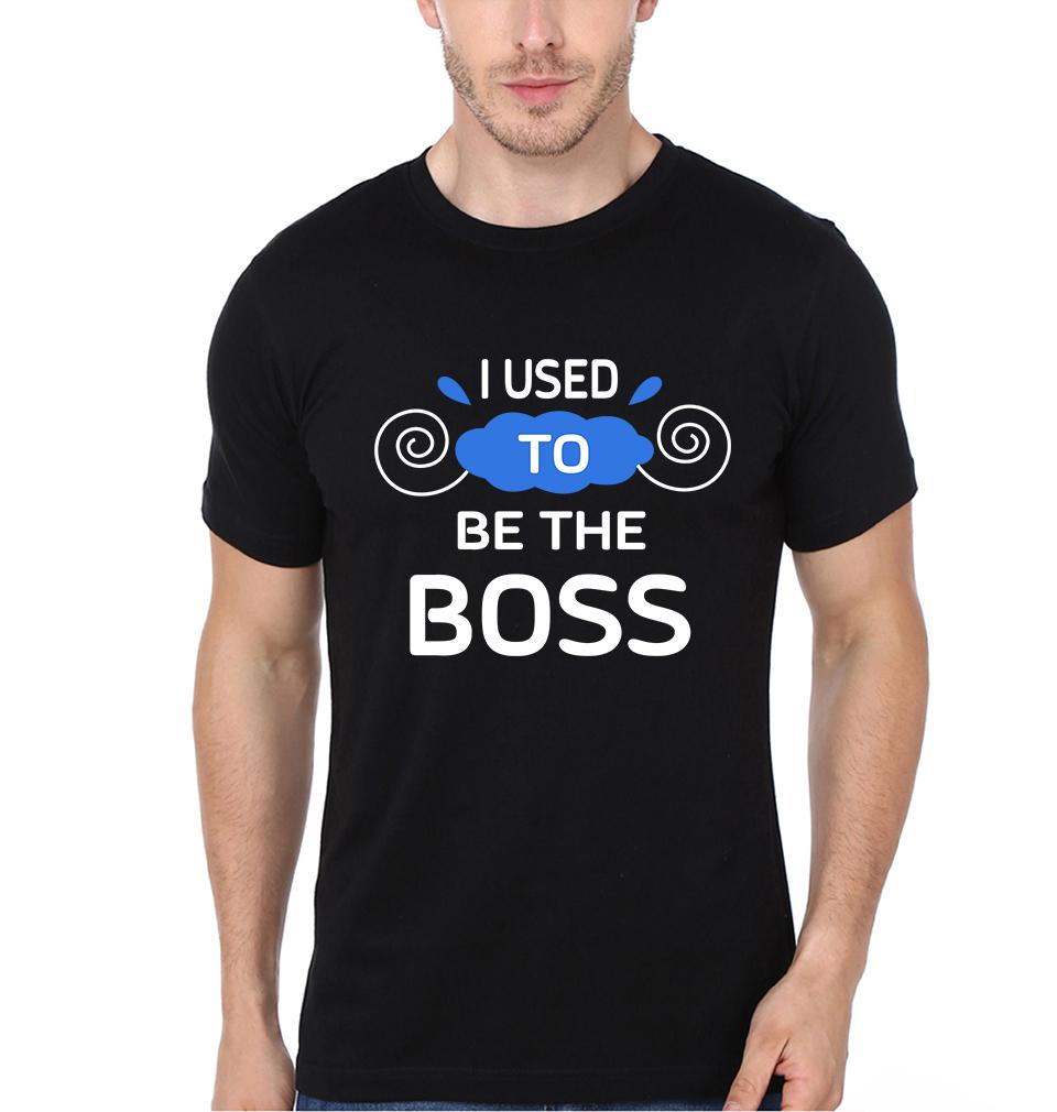 I Used To Be Boss & I Am Boss Father and Son Matching T-Shirt- FunkyTradition - FunkyTradition
