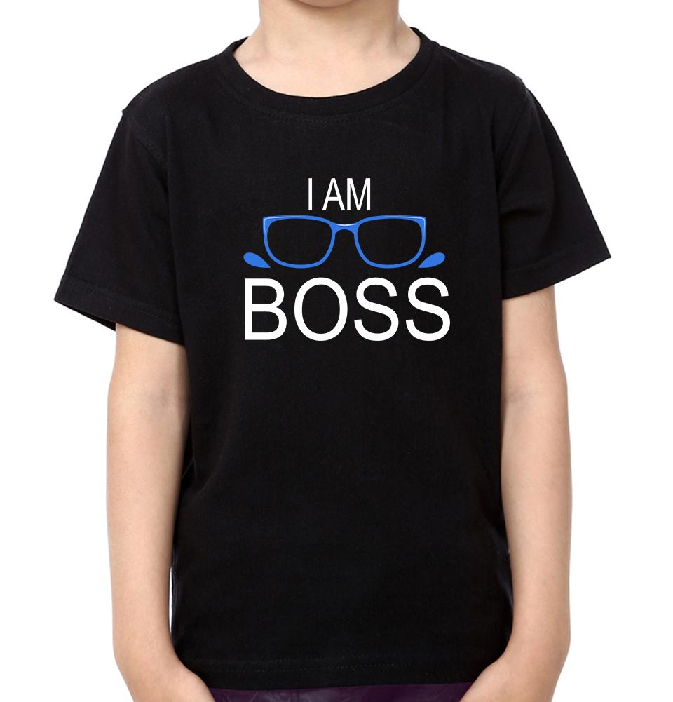 I Used To Be Boss & I Am Boss Father and Son Matching T-Shirt- FunkyTradition - FunkyTradition