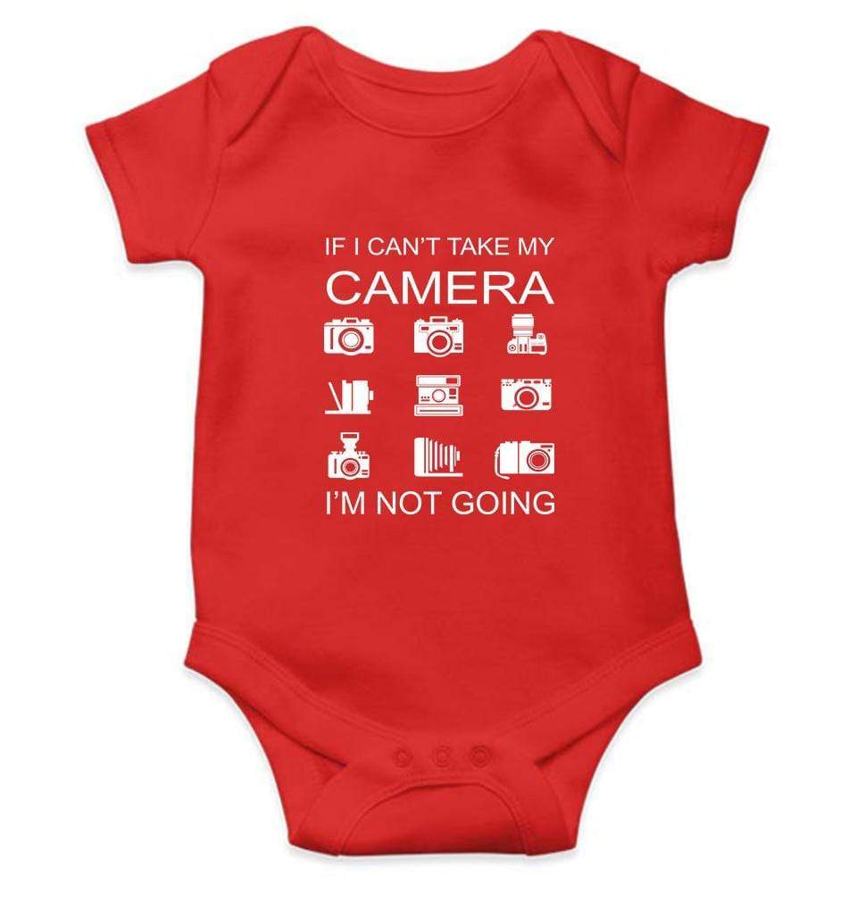 If I cant take my camera I am not going Rompers for Baby Boy- FunkyTradition - FunkyTradition