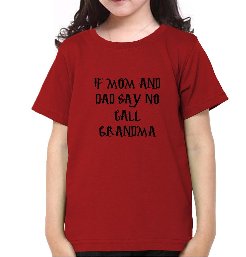 Grandma and I Love My Grandma Matching Half Heart Shirts or Romper