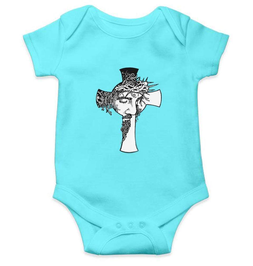 Jesus Rompers for Baby Boy- FunkyTradition - FunkyTradition