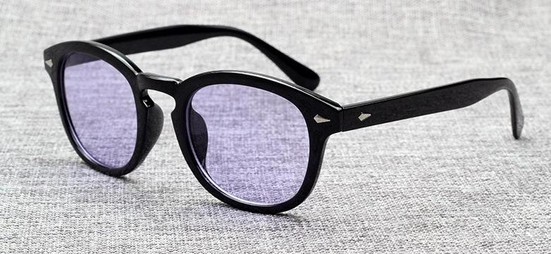Johnny Depp Oval Sunglasses For Men -FunkyTradition - FunkyTradition